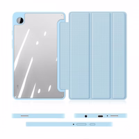 Dėklas Dux Ducis "Toby", skirtas Samsung X520/X526 (Tab S10 FE) X510/X516 (Tab S9 FE) X710/X716 (Tab S9) mėlynas