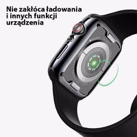USAMS Apsauginis dėklas Apple Watch 4/5/6/SE44mm. skaidrus IW486BH03 (US-BH486)
