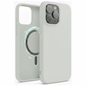 Dėklas "TM MagSafe Silicone" iPhone 16 / Akvamarin /