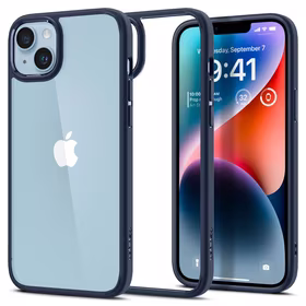 Spigen Ultra Hybrid dėklas telefonui iPhone 14 Plus - mėlynas