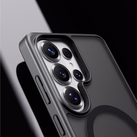 Rock Guard Touch Matinis Series Magnetic Dėklas for Samsung Galaxy S26 Ultra juodas