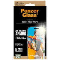 PanzerGlass Armor anti-refleksinis EasyAligner grūdintas stiklas iPhone 17 / 16 Pro