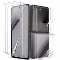 Apsauginis stikliukas "Flexible Clear HD" rinkinys 2in1 skirtas Samsung F741 Z Flip6 / F761 Z Flip7 FE (Bulk)