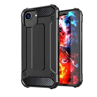 Hybrid Armor dėklas telefonui iPhone 16e - juodas