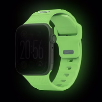 UNIQ dirželis Stride SE Apple Watch 42/41/40mm FKM Rubber Strap švytintis