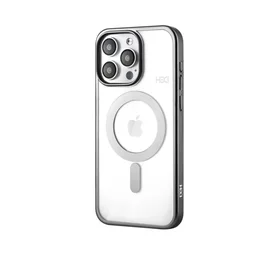 Dėklas HDD Electro MagSafe Case Apple iPhone 15 pilkas
