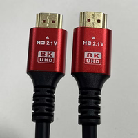 Kabelis HDMI 2.1 8K 60 Hz / 4K 120 Hz – itin didelio greičio, HDR, eARC, VRR, 48Gbps, 1 m, juodas
