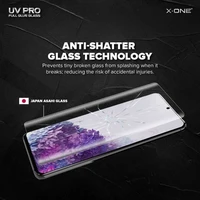 UV PRO Grūdintas stiklas X-ONE - Samsung Galaxy NOTE 20 Ultra (dėklo draugiškas)