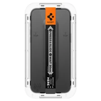 Spigen Glas.tR EZ Fit FC grūdintas stiklas iPhone 15 - juodas