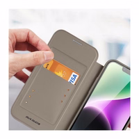 Dėklas Dux Ducis "Skin X Pro" skirtas iPhone 14 smėlio spalvos