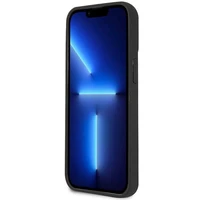 Karl Lagerfeld KLHCP14LKH3DBK iPhone 14 Pro 6.1 juodas kietasis dėklas 3D guminė Karlo galva