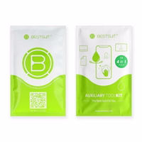 Apsauginis stiklas Bestsuit Lankstus hibridinis stiklas 5D skirtas Apple iPhone 14 Pro Max juodas