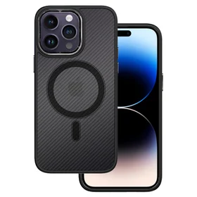 Tel Protect magnetinis anglies dėklas telefonui Iphone 13 Pro juodas