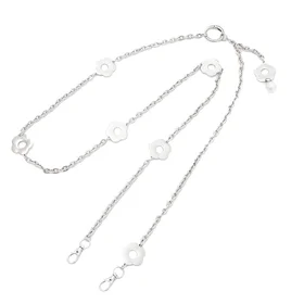 Telefono raištis G-05 sidabrinis