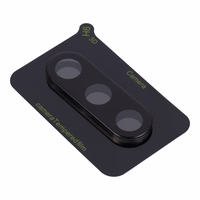 5D pilno klijavimo kameros apsauginis stiklas - Samsung Galaxy S24 FE juodas