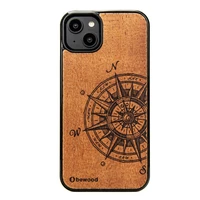 Bewood Traveler Merbau medinis dėklas telefonui iPhone 15 Plus
