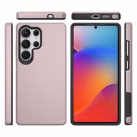 Dėklas Perfectionists Triangle Case Samsung S918 S23 Ultra 5G rožinio aukso