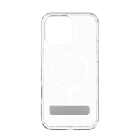 ZAGG Crystal Palace Snap Magnetinis dėklas telefonui su stovu iPhone 16 Pro Max - Skaidrus