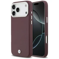 BMW Sign visiškai dengiantis metalinis magnetinis dėklas telefonui iPhone 17 Pro Max - raudonas