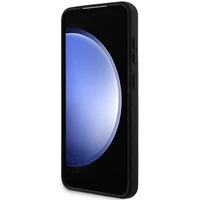 BMW M Silikoninis spausdintas žiedas Magnetinis dėklas telefonui Samsung Galaxy S24+ - juodas