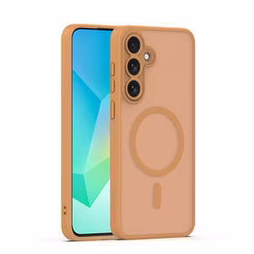 Mag Matt dėklas Samsung Galaxy S26 rudas