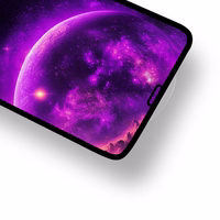 Grūdintas stiklas 9D iPhone 12 / 12 Pro 6,1" juodu rėmeliu 10vnt