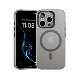 Benks Magnetinis Lucid Armor dėklas (0065) Iphone 16 Pro pilkas