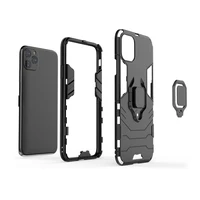 Dėklas telefonui Ring Armor XIAOMI REDMI NOTE 11 PRO/NOTE 11 PRO 5G juodas