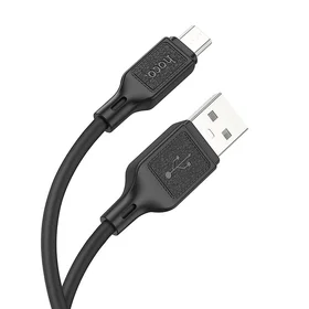 Kabelis USB-A į Micro USB Hoco 2,4A 1 m X90 juodas