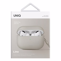 Uniq Lino dėklas AirPods Pro 2 - smėlio spalvos