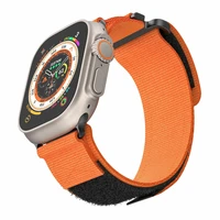 Nailoninė kilpa Apple Watch 38/40/41 dizainas 4 oranžinė