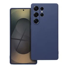 Matinis dėklas telefonui SAMSUNG S25 Ultra mėlynas