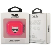Karl Lagerfeld Choupette AirPods dėklas 3 - rožinis