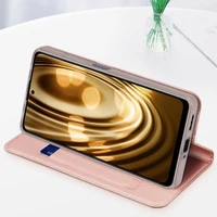Dėklas Dux Ducis Skin Pro Xiaomi Poco X5 5G/Redmi Note 12 5G rožinis-auksinis