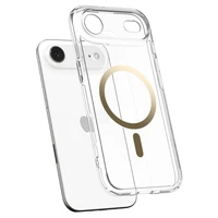 Spigen Ultra Hybrid Magnetinis dėklas telefonui iPhone 17 Air - Skaidrus auksinis
