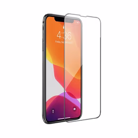 HOCO grūdintas stiklas HD 5D Guardian skydas (rinkinys 10in1) - iPhone Xr / 11 juodas (G14)