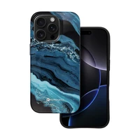 FORCELL F-PROTECT Mirage, militarinio kritimo testuotas dėklas telefonui, MagSafe suderinamas IPHONE 15 PRO tamsiai mėlynas