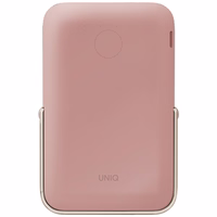 Magnetinė išorinė baterija Uniq Hoveo 5000mAh USB-C 20W PD (rožinė)