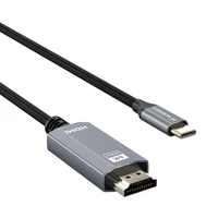 Wozinsky WCCH-01 USB-C - HDMI 4K 60Hz kabelis 1.8 m - juodas
