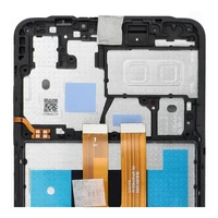 ServicePack LCD ekranas SAMSUNG A06 A065 GH81-26440A juodas