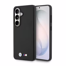 BMW M Metal Logo MagSafe dėklas Samsung Galaxy S26 - juodas
