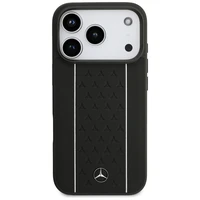 Mercedes Odinis Žvaigždės Rašto Juostelės Magnetinis Dėklas telefonui iPhone 17 Pro - Juodas