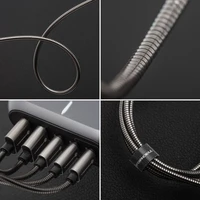 FORCELL F-ENERGY Metal C236 kabelis USB A į Lightning 2,4A 12W 2 m sidabrinis