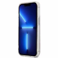 Guess GUHCP13LHSLEOR iPhone 13 Pro / 13 6.1" raudonas/raudonas kietas dėklas Leopardas