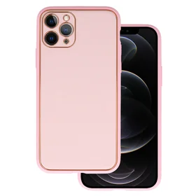 TEL PROTECT Prabangus dėklas telefonui Iphone 11 Pro, šviesiai rožinės spalvos