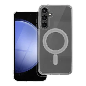 CLEAR MAG COVER dėklas, suderinamas su MagSafe, skirtas SAMSUNG S23 FE, skaidrus