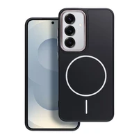 FRAME MAG COVER magnetinis dėklas telefonui, suderinamas su MagSafe, skirtas SAMSUNG A36, juodas