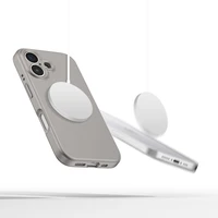 Tech-Protect Skystas silikoninis Magnetinis dėklas iPhone 16 - pilkas