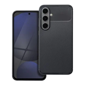 Dėklas telefonui CARBON PREMIUM SAMSUNG S24 FE juodas