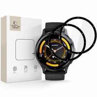 Tech-Protect Glass Flex+ 2 dalių hibridinio stiklo rinkinys Garmin Venu 3 - juodas